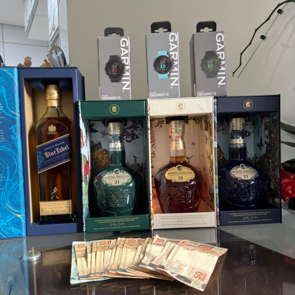 #12 - Relógio Garmin 55  ou MiL Reais 💸 ou uma Garrafa de Whisky ou JBL PARTYBOX